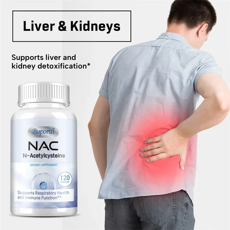 Nac N Acetyl Cysteine - NAC - N-acetylcysteine - Ondersteunt de