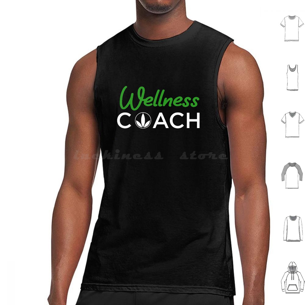 Nutrition Fitness And Wellness - Wellness tanktops Print Katoen Voeding Shake