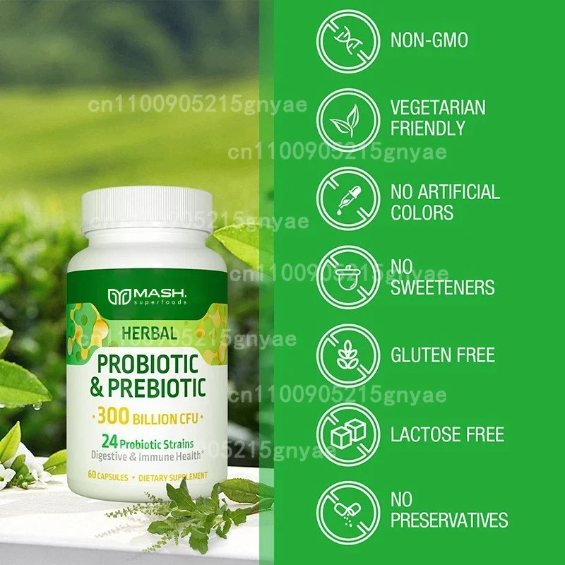 Digestive Enzyme Blend - Vrouwelijke probiotica 100 miljard CFU –