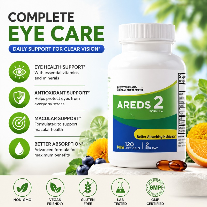 Nutrition Zinc - Oogvitaminen met Luteïne, Zeaxanthine, Vitamine C,