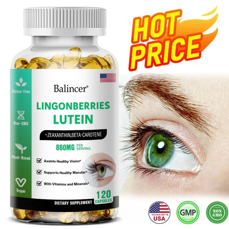 Nutrition Zinc - Oogsupplement Met Luteïne En Vitamines A
