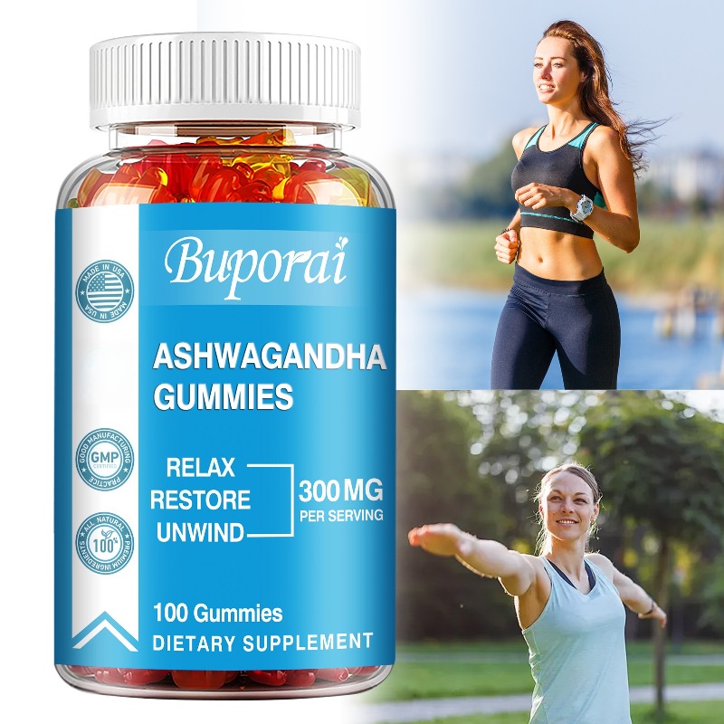 Ashwagandha Extract Root - Ashwagandha Gummies - Spierherstel, Bevorderen de