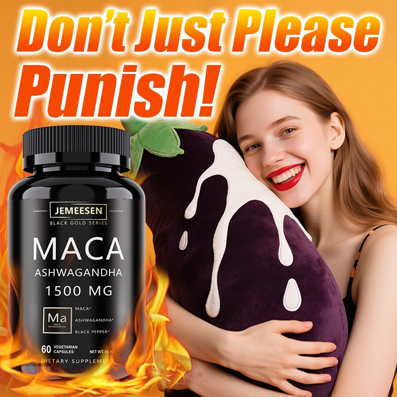Ashwagandha Extract Root - JEMEESEN - Maca Wortelcapsules voor mannen