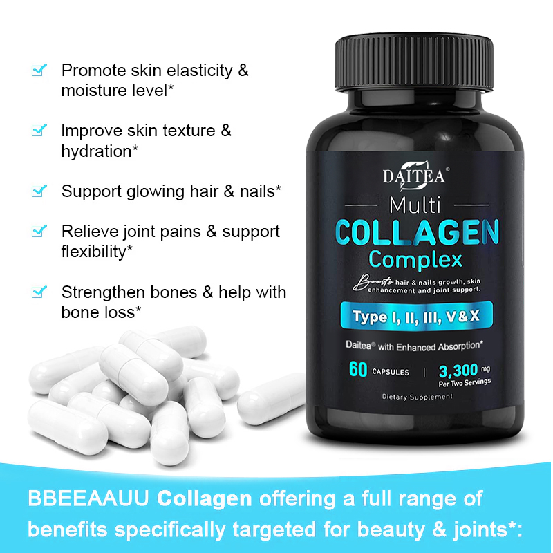 Multi Collageen Complex Capsul - Digestive Enzyme Blend recensie en prijs