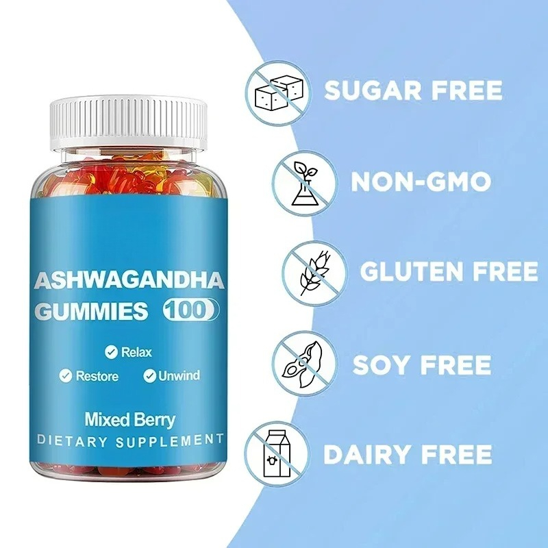 Ashwagandha Gummies - Verlicht - Ashwagandha Extract Root recensie en prijs