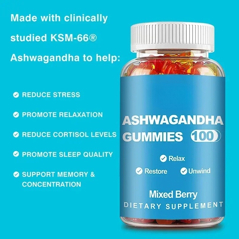 Ashwagandha Gummies - Verlicht - Ashwagandha Extract Root recensie en prijs