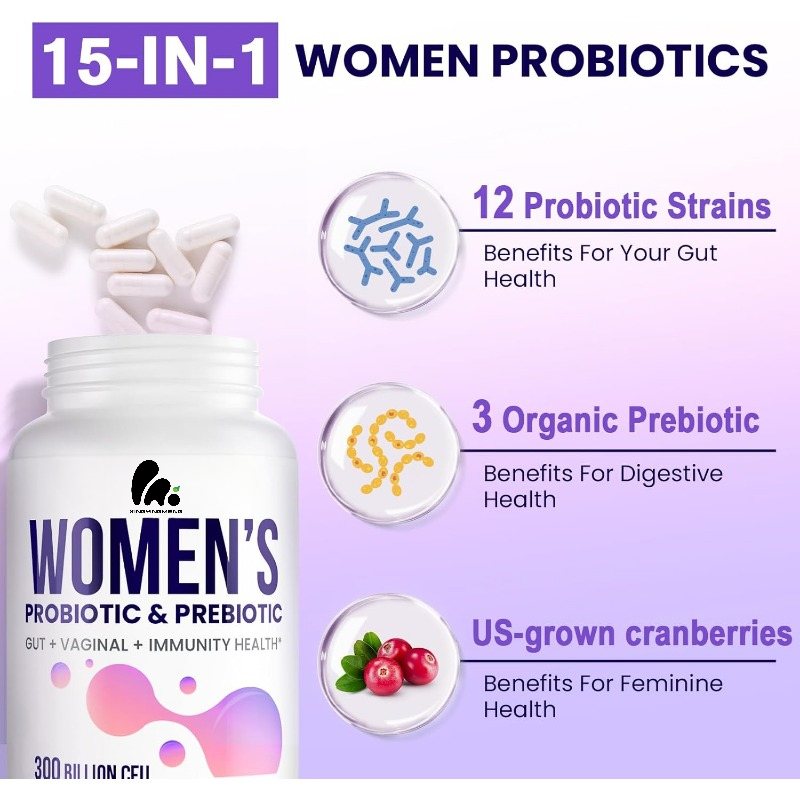 Vrouwelijke vaginale probiotic - Probiotic 60 Billion recensie en prijs