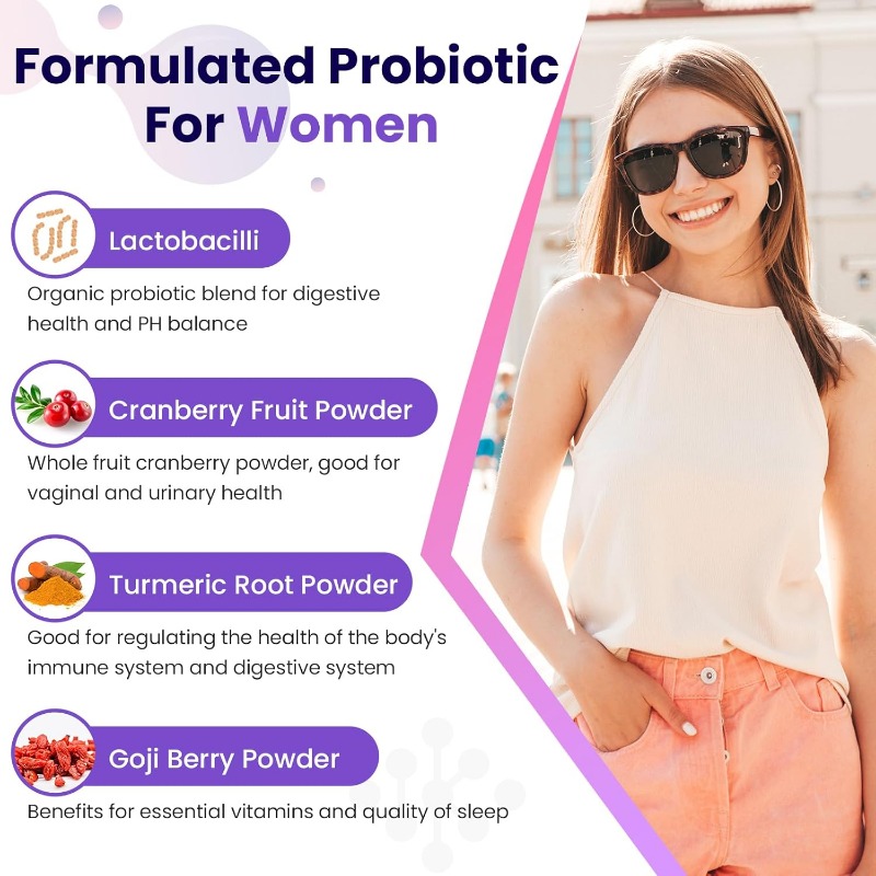 Vrouwelijke vaginale probiotic - Probiotic 60 Billion recensie en prijs