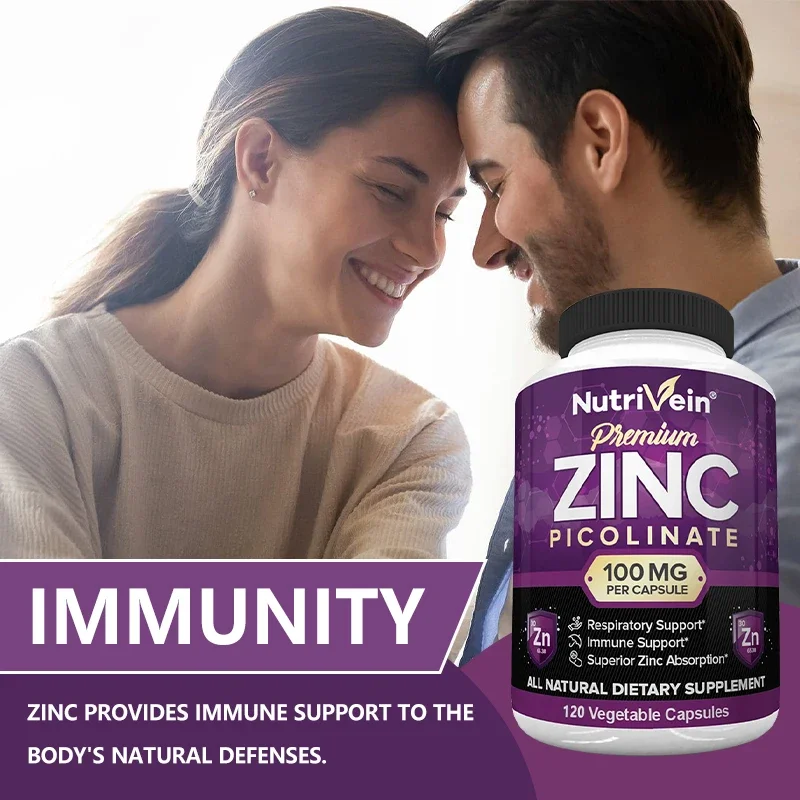 Premium zinkpicolinaat 100 mg  - Nutrition Zinc recensie en prijs
