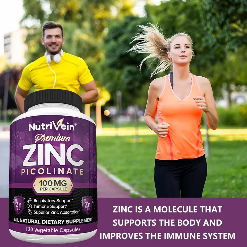 Premium zinkpicolinaat 100 mg  - Nutrition Zinc recensie en prijs