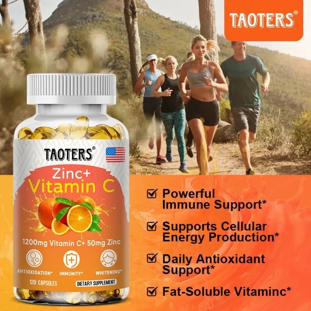 Vitamine C met Zink 120 Capsul - Nutrition Zinc recensie en prijs