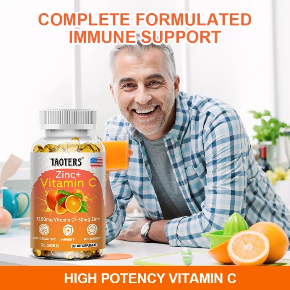 Vitamine C met Zink 120 Capsul - Nutrition Zinc recensie en prijs