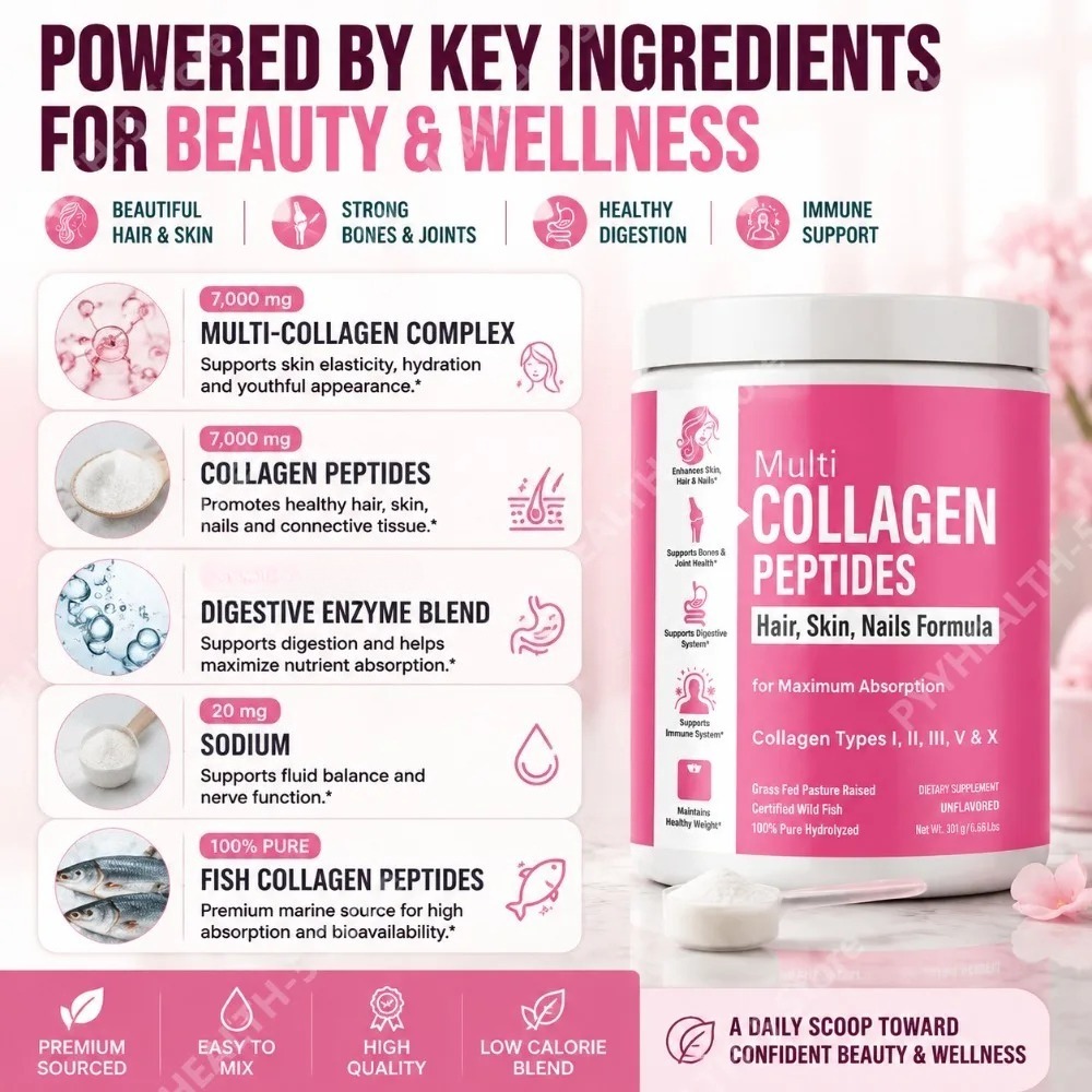 Gehydrolyseerd Multi Collageen - Digestive Enzyme Blend recensie en prijs