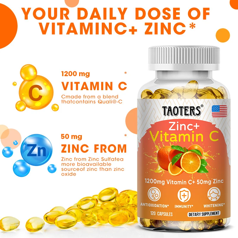 Taoters Vitamine C + Zinksuppl - Nutrition Zinc recensie en prijs