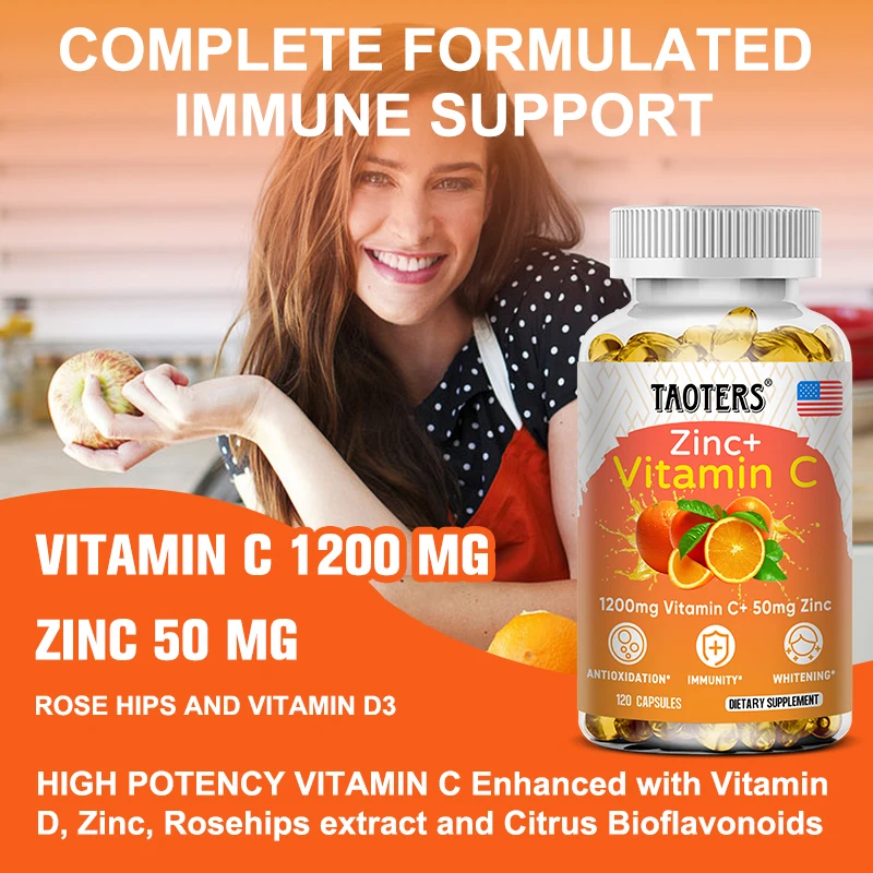 Taoters Vitamine C + Zinksuppl - Nutrition Zinc recensie en prijs