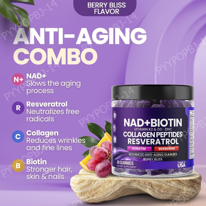 Biotine Collageen Gummies met  - Nutrition Zinc recensie en prijs