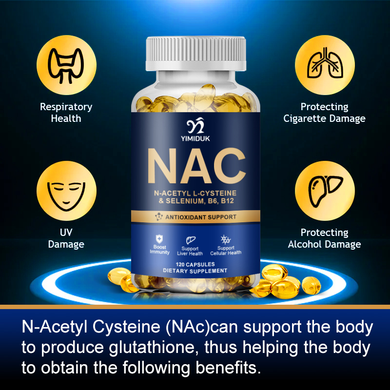 Nac Glutathion Capsules N-Acet - Nac N Acetyl Cysteine recensie en prijs