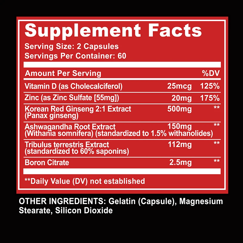 Muscle Builder voor mannen 30+ - Ashwagandha Extract Root recensie en prijs