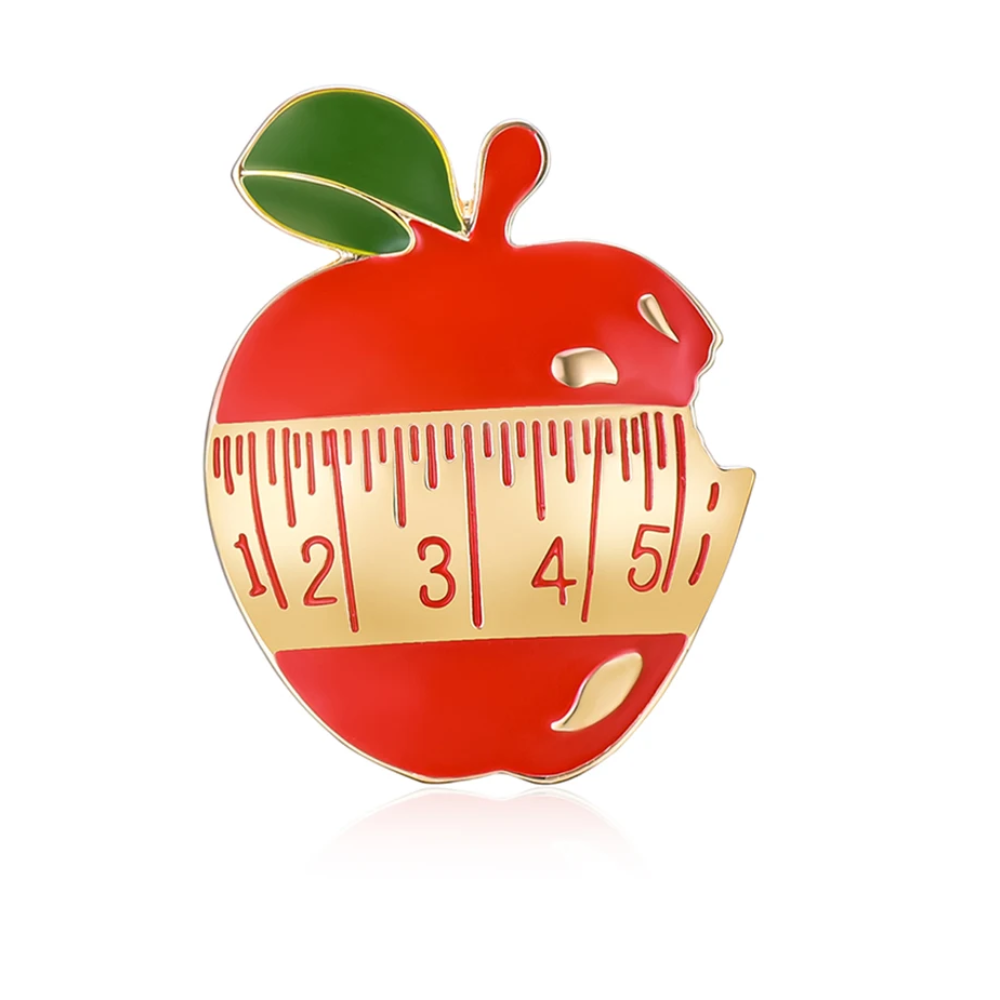 Voeding Apple Emaille Broche P - Nutrition Zinc recensie en prijs