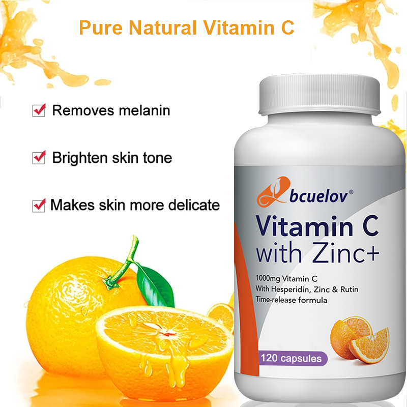 Biologische vitamine C + zinkc - Nutrition Zinc recensie en prijs