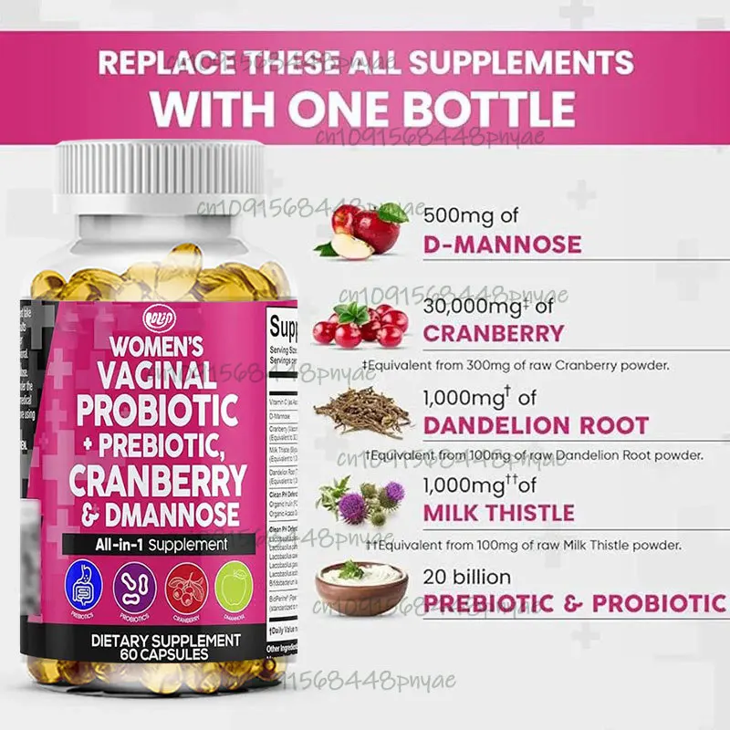 60 capsules Vrouwelijke probio - Probiotic 60 Billion recensie en prijs