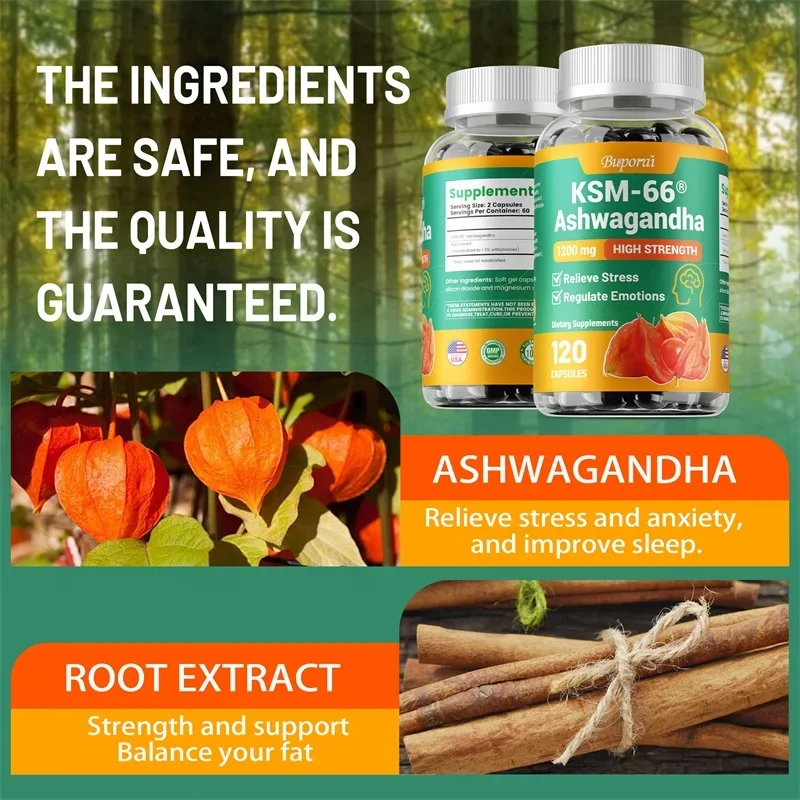 KSM-66 Ashwagandha 1200 mg veg - Ashwagandha Extract Root recensie en prijs