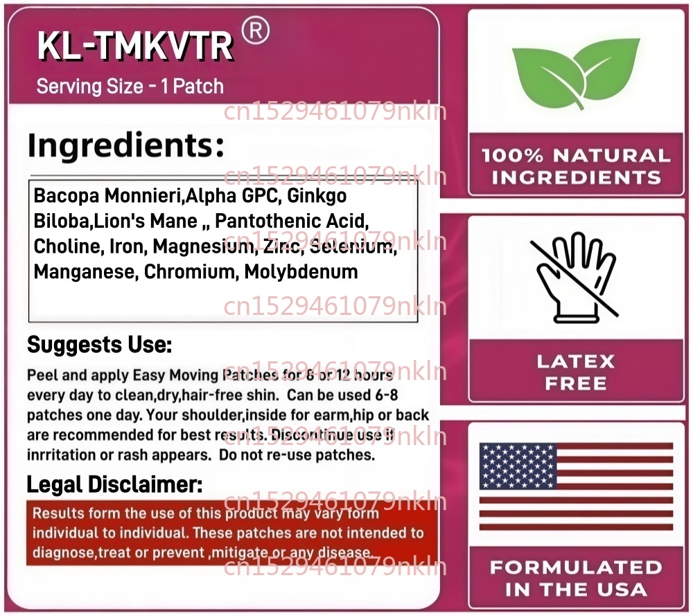 30 Patches Hersenen Transderma - Nac N Acetyl Cysteine recensie en prijs