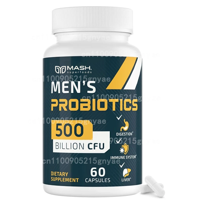 60 capsules Mannelijke probiot - Probiotic 60 Billion recensie en prijs